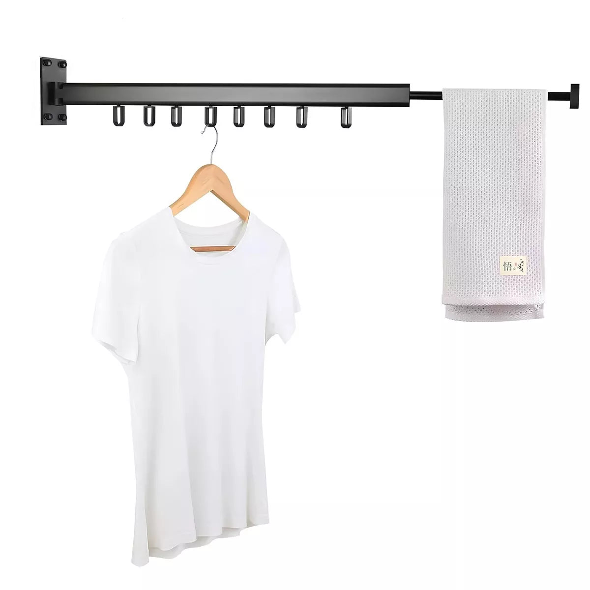Tendedero de Ropa Plegable y Ajustable