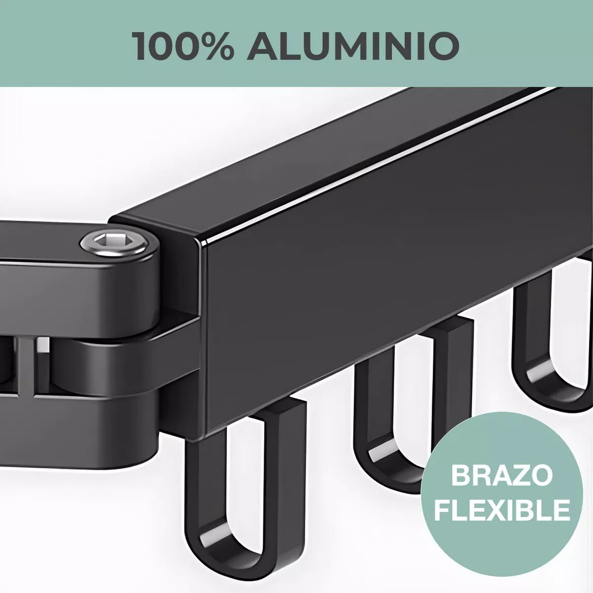Tendedero de Ropa Plegable y Ajustable