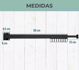 Tendedero de Ropa Plegable y Ajustable